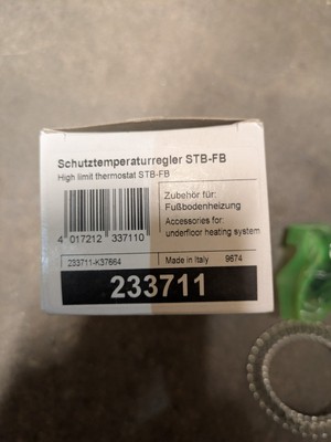 Stiebel-Eltron Schutz-Temperaturregler STB-FB - 233711