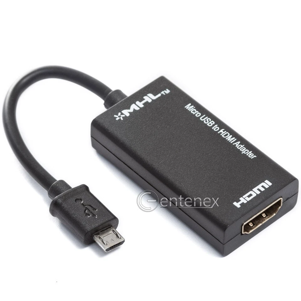 MHL Micro USB Male to HDMI Female Adapter Cable for HTC Flyer Galaxy S2 i9000 - Image 2 of 3