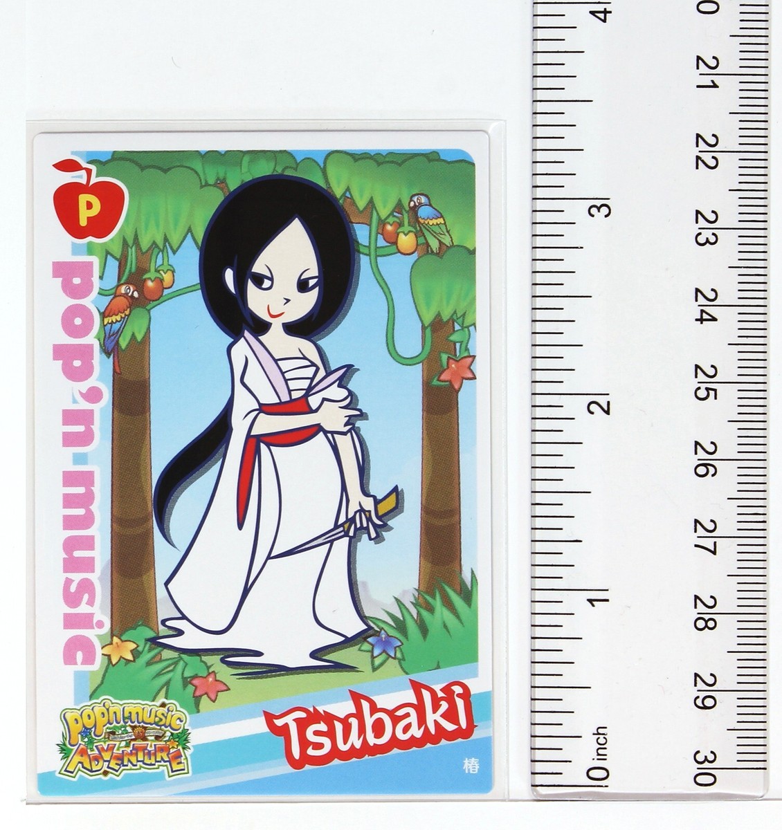 Pop'n Music Card PJ21N023 Tsubaki Konami Japan Game Character | eBay
