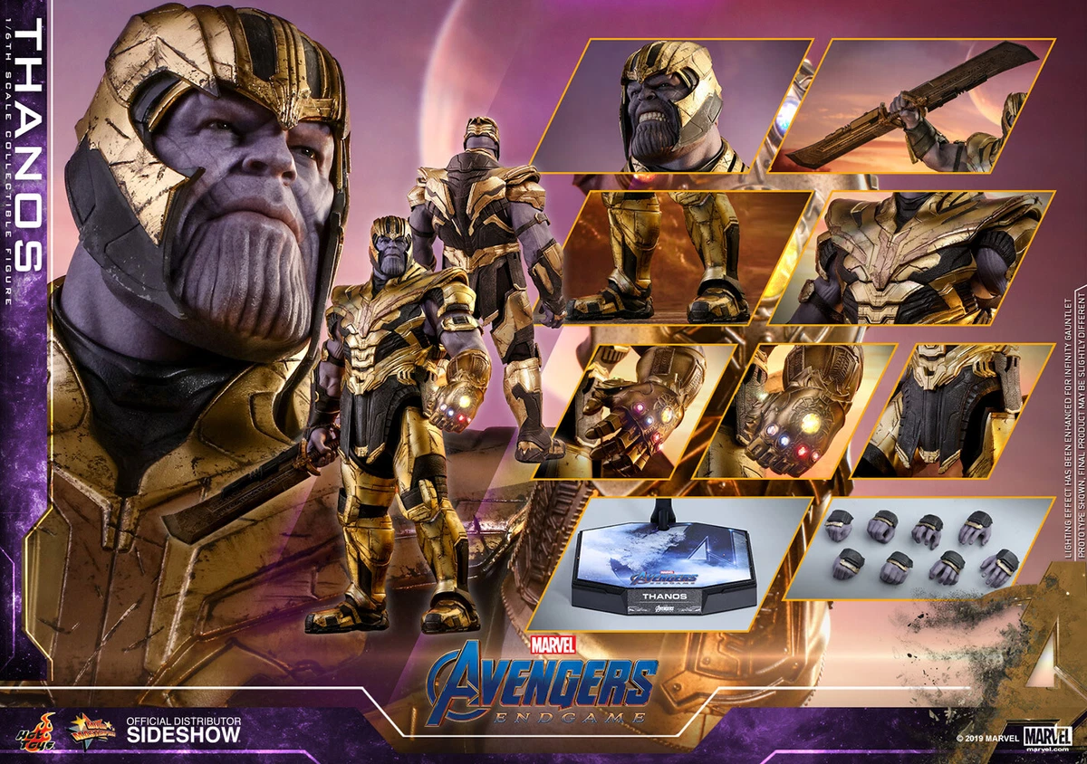 Thanos infinity gauntlet hot toys 2025