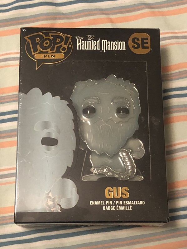 Disney Parks ~ Funko Pop! Pin The Haunted Mansion SE Gus Enamel Pin - NEW