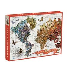 Butterfly Migration 1000 Piece Jigsaw Puzzle Galison New