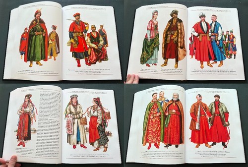 2021 Evolución de la ropa ucraniana Disfraz Folk Ucrania Libro Álbum Raro 1100 - Imagen 19 de 24