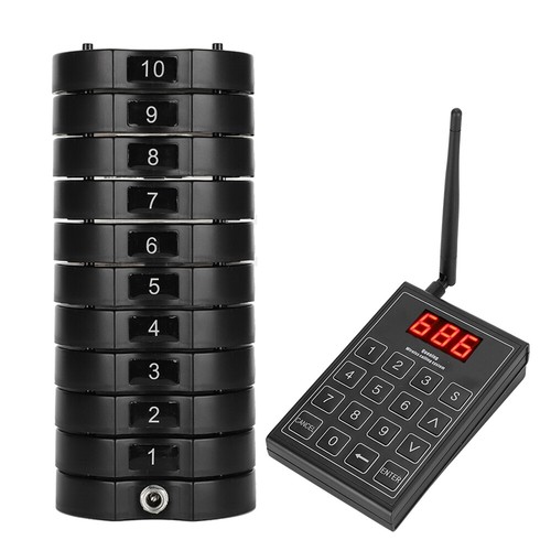 SU-668S Restaurant Nursery Wireless Calling System Pager for Hospital Food Truck - Photo 5/27