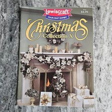 Lewiscraft Christmas Collection X Booklet 8702 Kids, Pets, Wreath Crafts