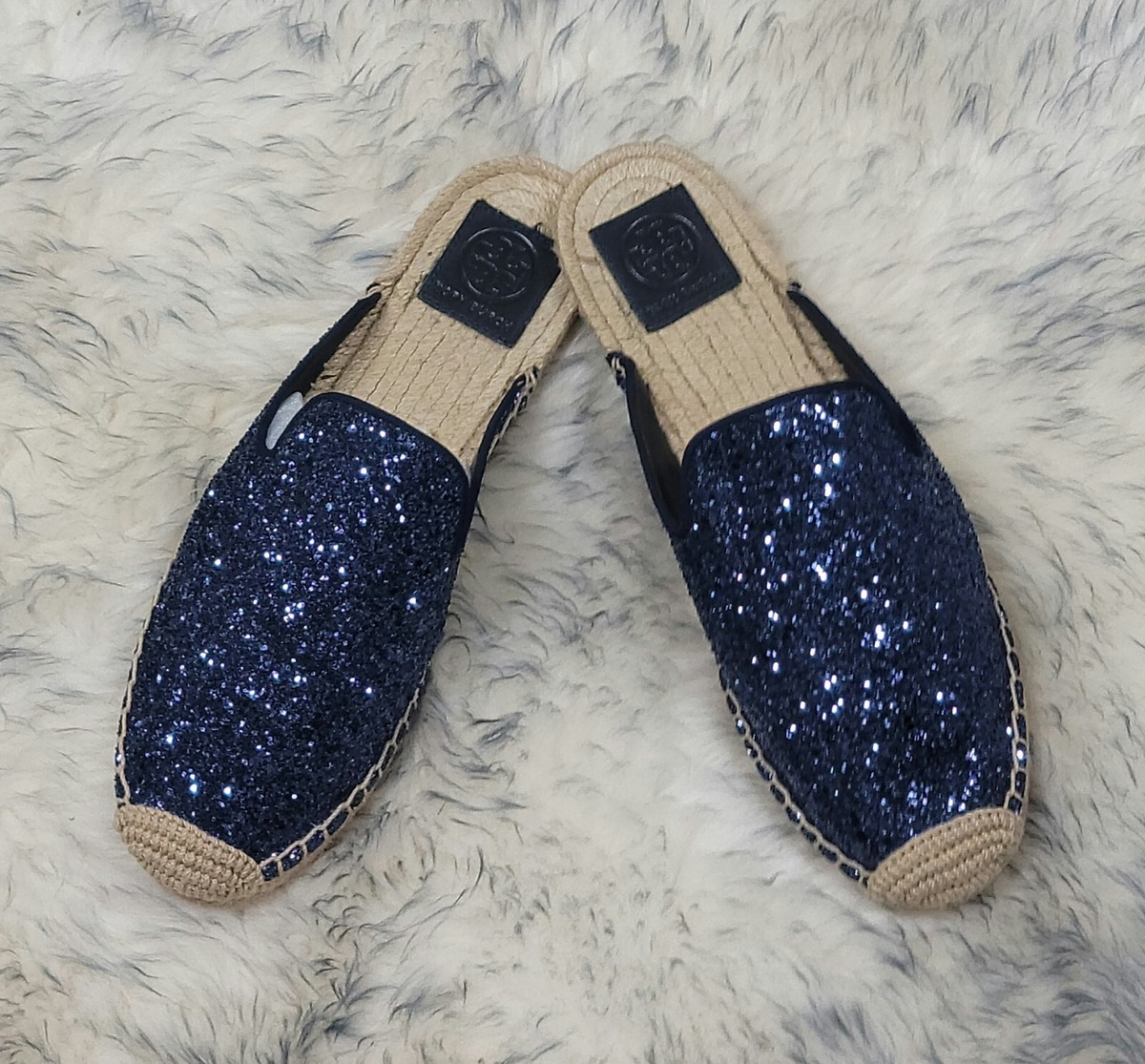 Burch Weston Tory Burch Navy Blue Espadrille TORY BURCH MAX