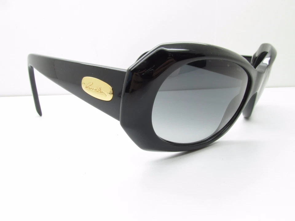 Óculos de sol Anne Klein New York AK 3162 58-16-135 preto oval TV3 34325 - Imagem 3 de 4