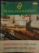Scale Railroading Magazine Run No: 51 No 4 1977 Good condition