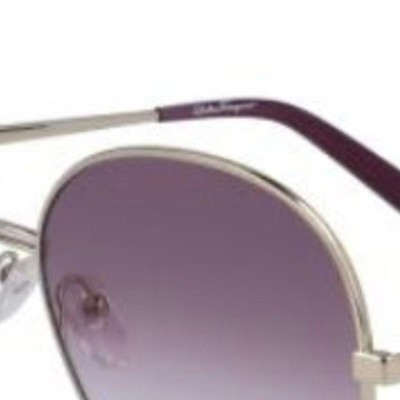 NEW Salvatore Ferragamo SF242S Oversized Oval Sunglasses 