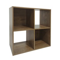 Regal 60X60 Thekla Eiche Standregal 4 RegalfäCher Hti-Living