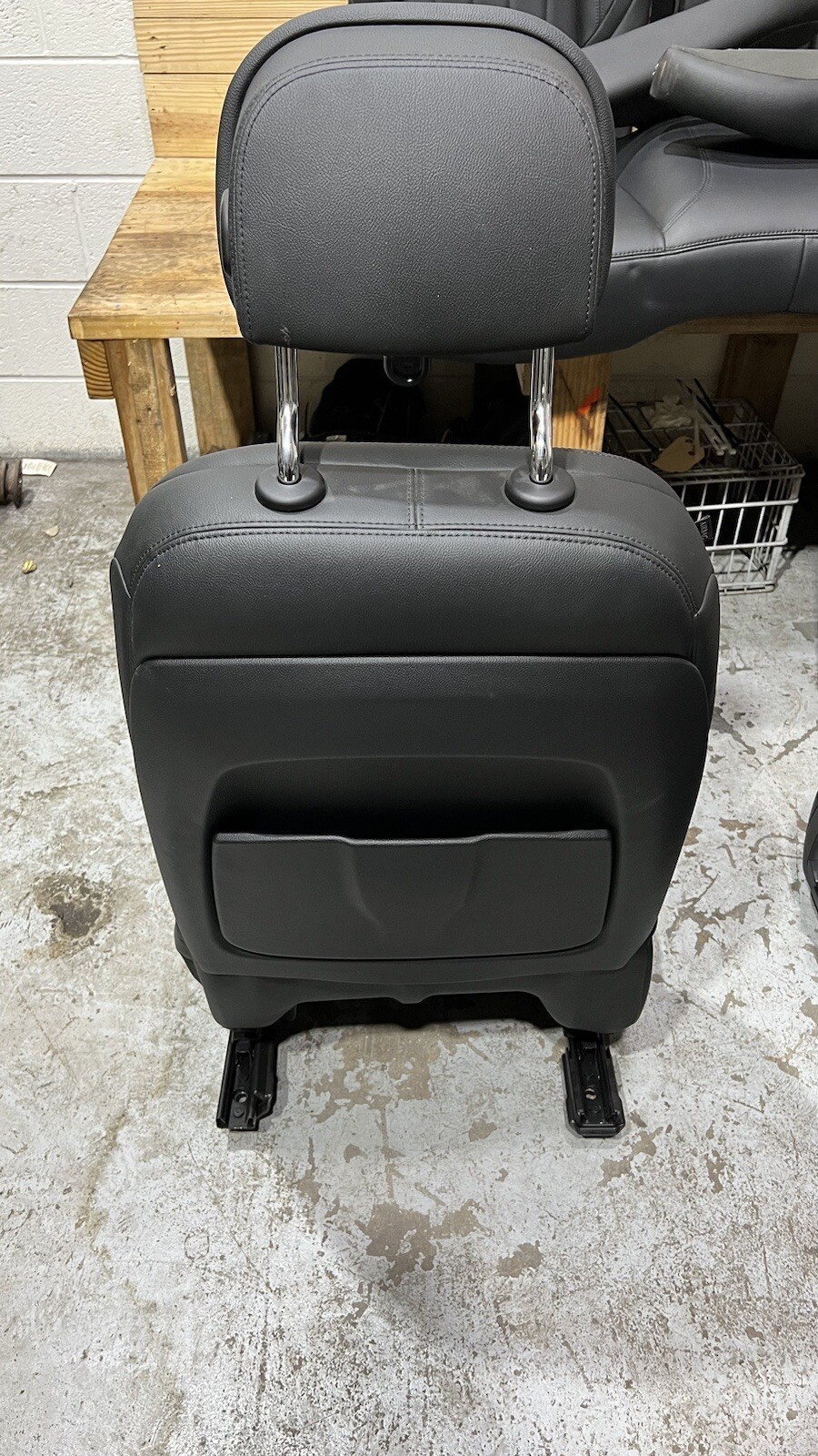 💥OEM 2014-2020 MASERATI QUATTROPORTE COMPLETE SEAT SET FRONT REAR LEATHER BLACK