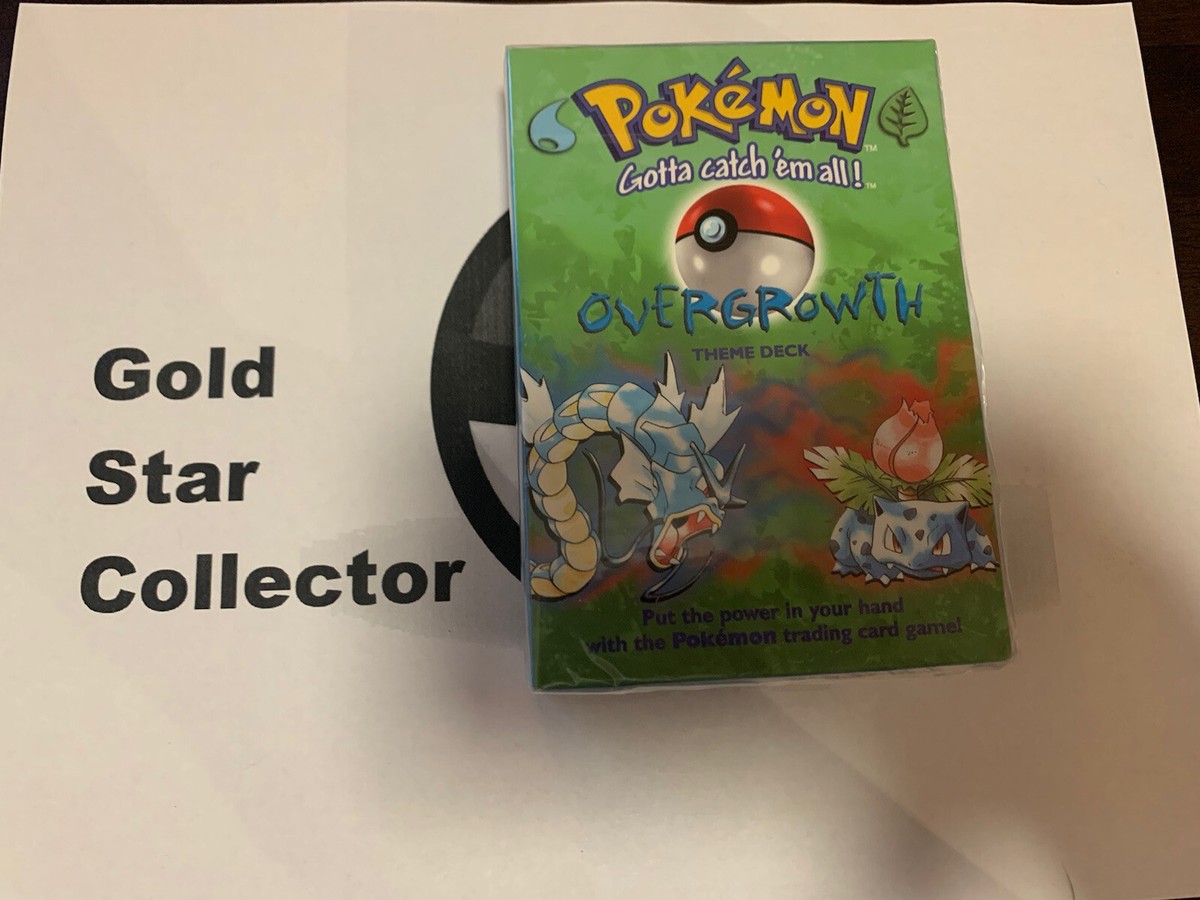 Pokemon Card Base Set Overgrowth Theme Deck Factory Sealed