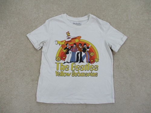 Beatles Shirt Womens Medium White 