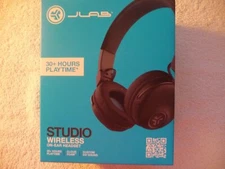 JLab Studio Wireless Bluetooth On-Ear Headphones