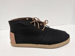 black heritage canvas mens bota boot