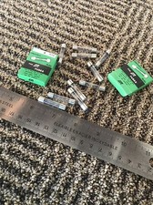 10 Pcs Fast-Blow Fuse 3A 250V Glass Fuses 5 x 20 mm 3 amp 1/4  x 1 1/4  . X-8