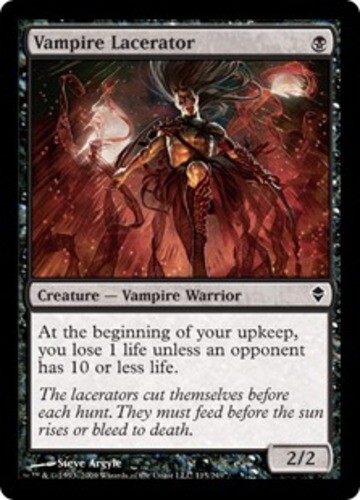 4 Vampire Lacerator ~ Near Mint Zendikar 4x x4 Playset MTG Magic Black Card Ulti - Picture 1 of 1