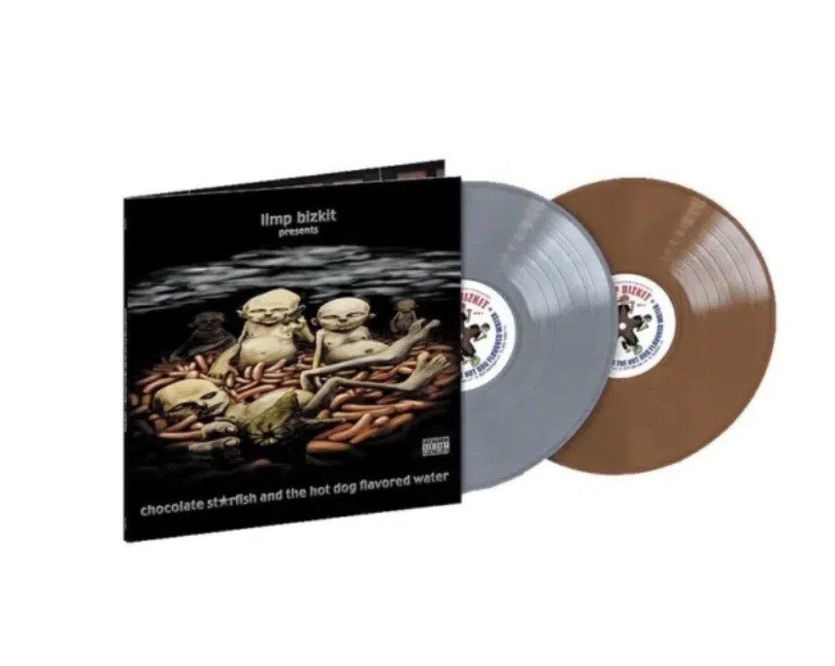 Limp Bizkit Chocolate Starfish & The Hot Dog Flavored Water Gray  