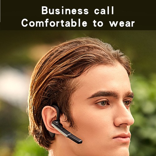 Bluetooth Earphone Hands-free Business Headset Noise Cancelling Mic Ear Hook - Picture 6 of 11