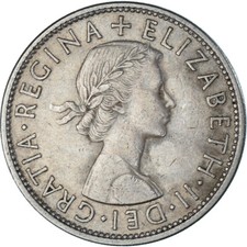 #1347945 Coin, Great Britain, 1/2 Crown, 1954
