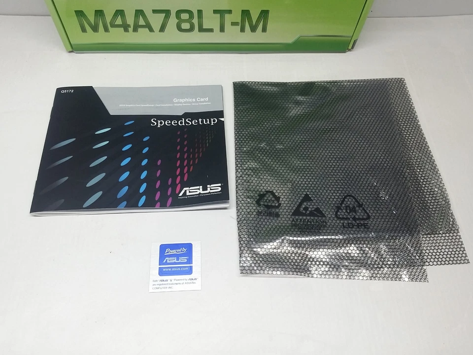 ASUS M4A78LT-M DDR3 MOTHERBOARD - SOLO CAJA DOCUMENTOS Y DISCOS BOX ONLY - Imagen 3 de 4