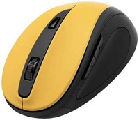 Hama MW-400 V2 Maus Funk Optisch Signal-Gelb 6 Tasten 800 Dpi, 1200 Dpi, 1600...