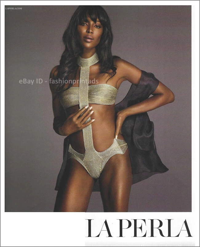 LA PERLA Swimwear 1-Page Magazine PRINT AD Fall 2015 NAOMI