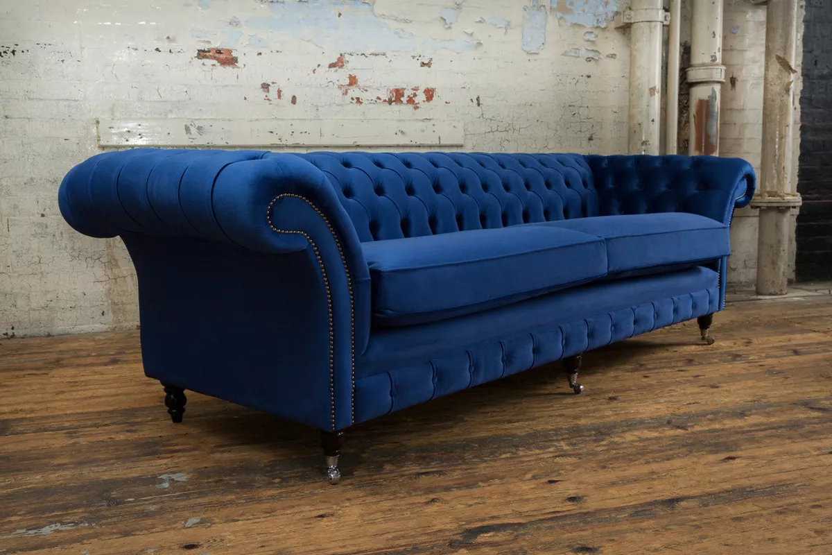 Modern 2024 navy sofa