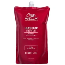 Wella Ultimate Repair Shampoo STEP 1 Refill Pouch - 33.8oz