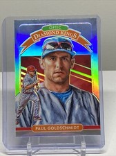 2020 Donruss Optic Diamond Kings Silver Holo Prizm Paul Goldschmidt #25