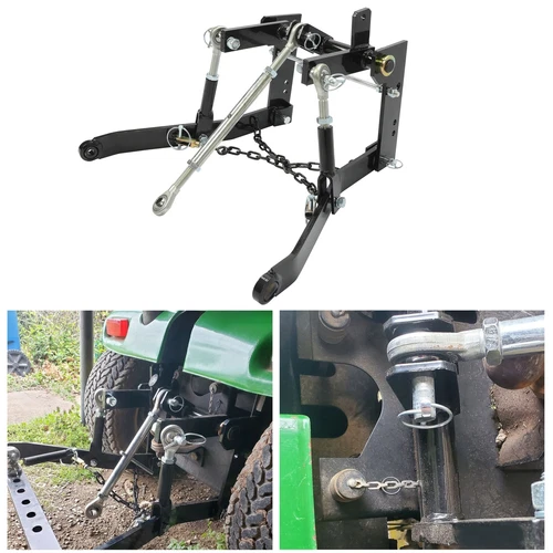 3 Point Hitch Kit For John Deere 140 300 317 CAT 0 Tractor w/Closed Frame Hook