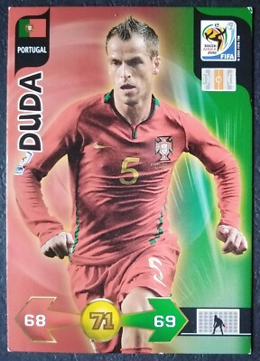Duda Portugal Panini Trading Card 2010 FIFA World Cup South Africa
