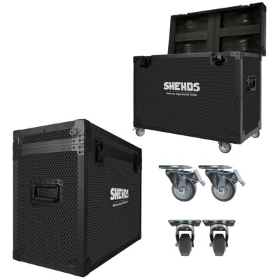 SHEHDS 2in1 Flight Case of Mini 7R 230W Moving Head Beam Sharpy Stage Light