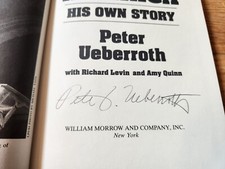 Peter Ueberroth SIGNED Made In America LA Olympics First Edition Hardcover COA