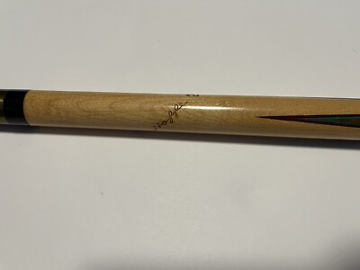 Vintage Brunswick Willie Hoppe 21OZ 2 Piece Professional Pool Cue