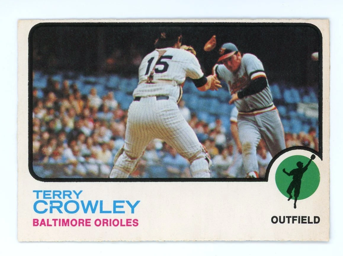 1973 O-Pee-Chee Terry Crowley #302