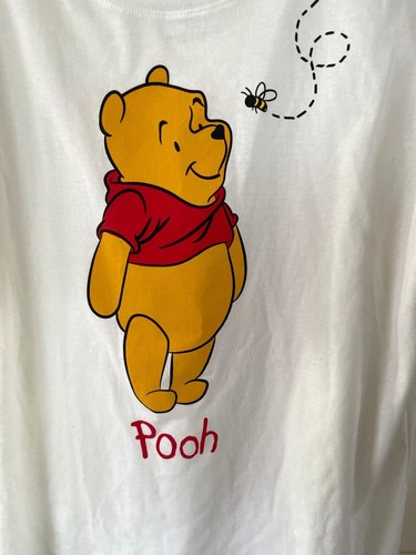 Disney Winnie The Pooh T-Shirt Size XXL White by Jerry Leigh Cotton Graphic - Picture 3 of 5