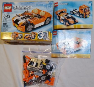 lego 3 in 1 race car