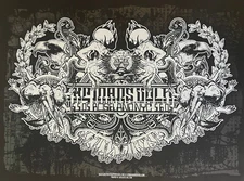 MARS VOLTA Poster NYC 2005 by Jermaine & Connor Silkscreen RARE #28/40 Mint