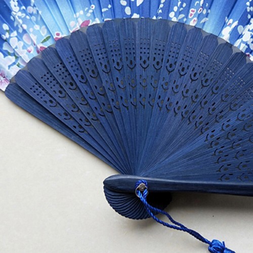 Fans Hand Folding Fan Chinese Handheld Fan Women Folding Fan - Bild 6 von 12