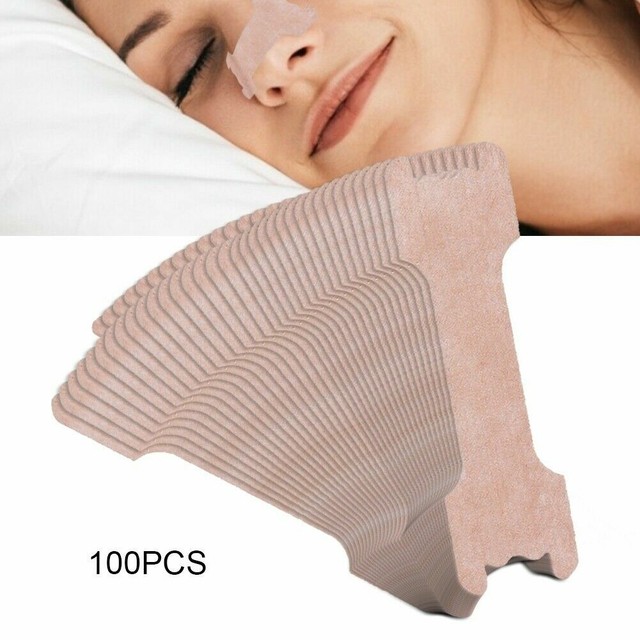 100 pcs Portable Anti Snoring Nasal Patch Breathe Healthy Sleeping