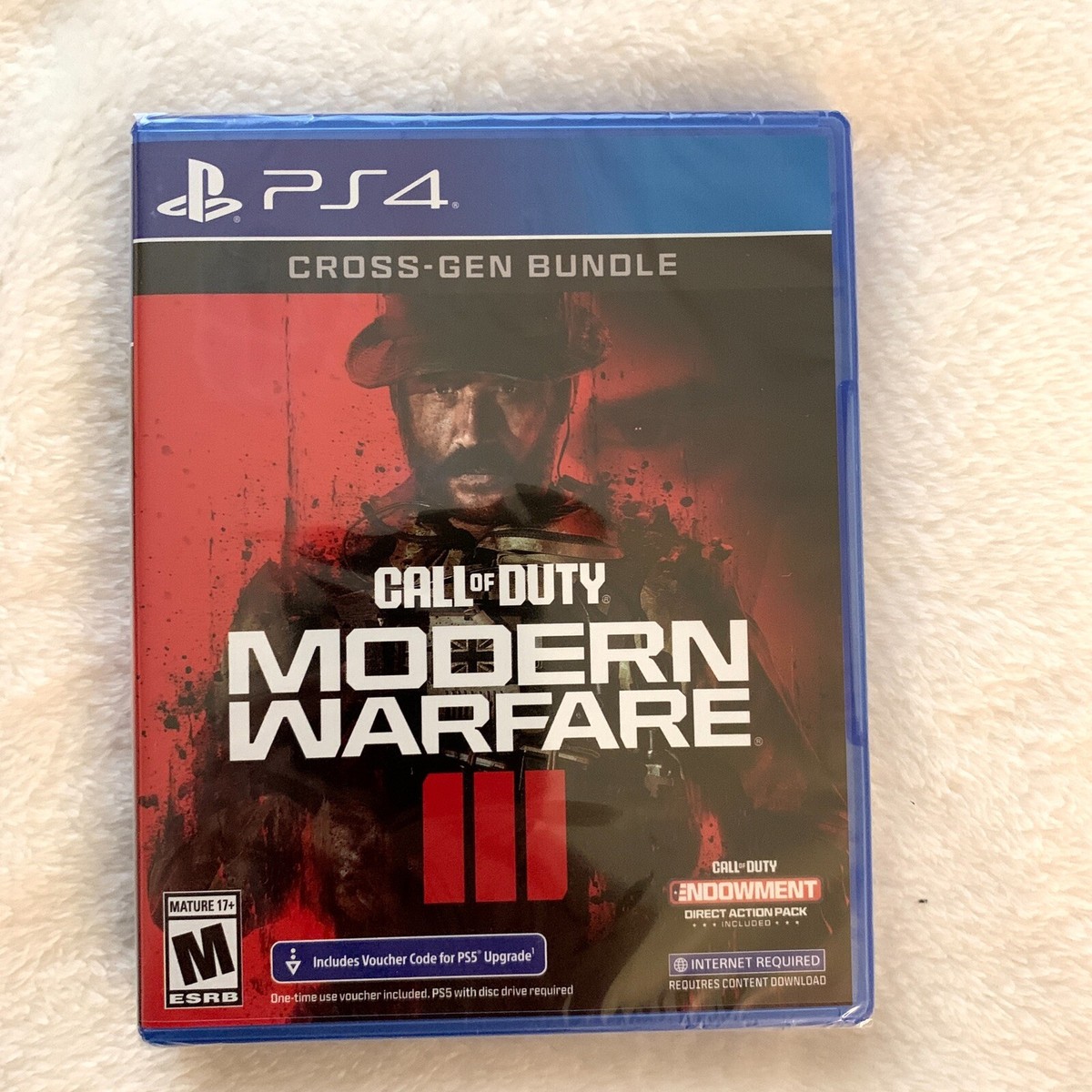 PlayStation4 - COD mw3 ps4版 Call of Duty: Modern Warfare III 3 PS4 / Playstation 4 Cross