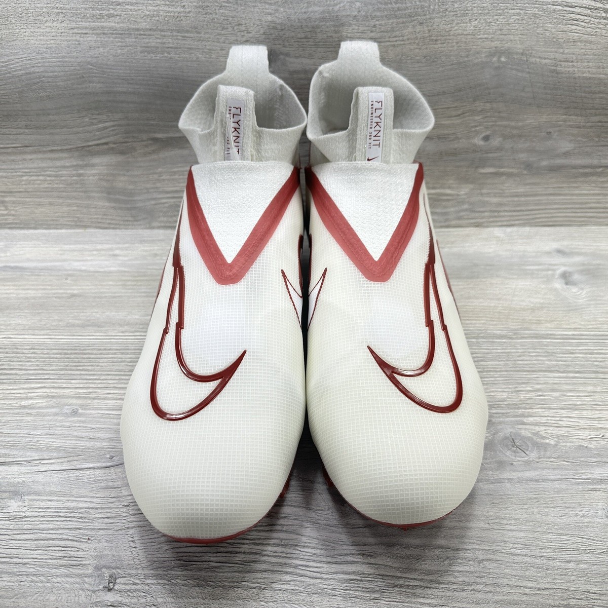 NEW Nike Alpha Menace Elite 3 Football Cleats DM1792-100 Size 14 White Red Amazon.com | Nike Men main image 4