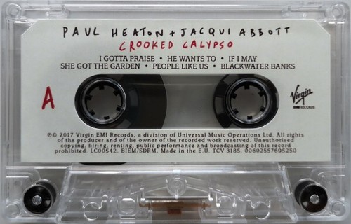 Paul Heaton + Jacqui Abbott – Crooked Calypso (Cassette Album) (Signed) (SLD) - Picture 3 of 7
