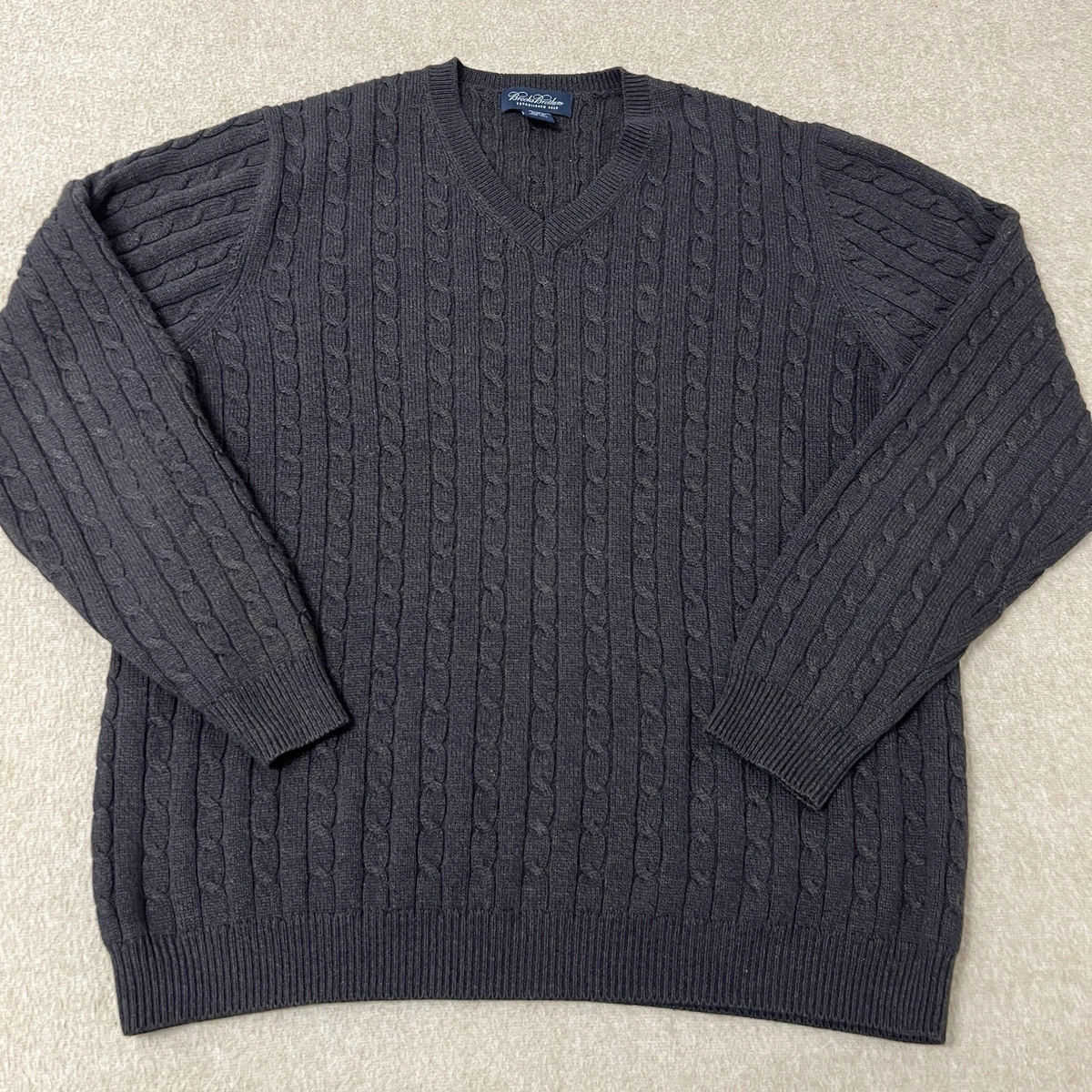 Brooks Brothers Crew Neck Brown Sweaters for Men for sale | eBay