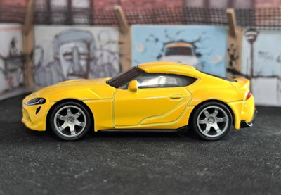 1/64 Matchbox  2023 Toyota GR Supra Real Riders Custom Premium Umbau Rays TE37