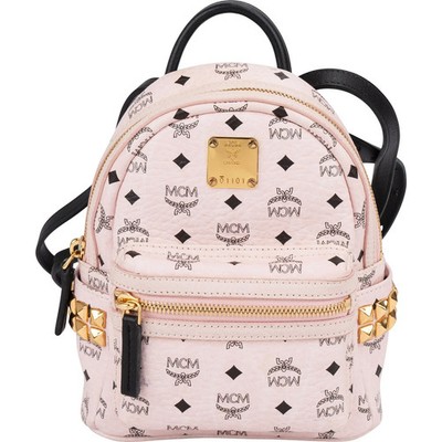 MCM Monogram Visetos Stark Mini Backpack Rucksack