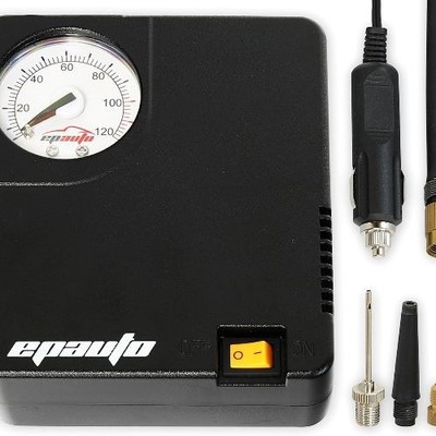 12V DC Auto Portable Air Compressor Pump/Tire Inflator for Compact/Midsize Sedan