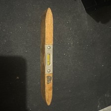 Vintage Stanley Handyman No. H1293 Wood Bubble Level 9" Made in USA