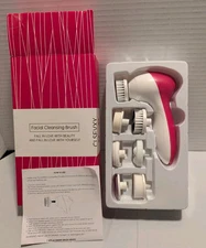 7 in 1 Facial Skin Cleanser Brush Daily Cleansing Massager Facial Body brush